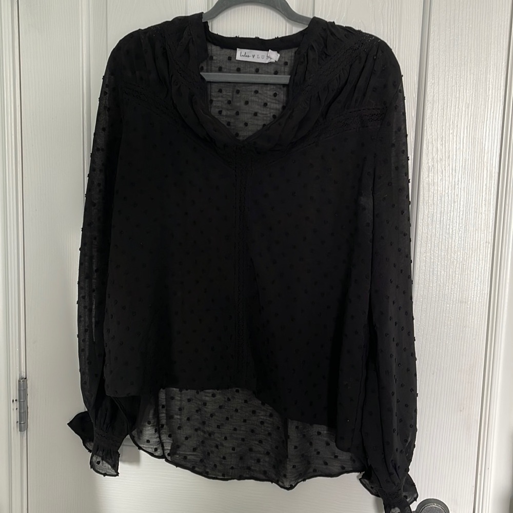Lulu’s Dress Top, sheer